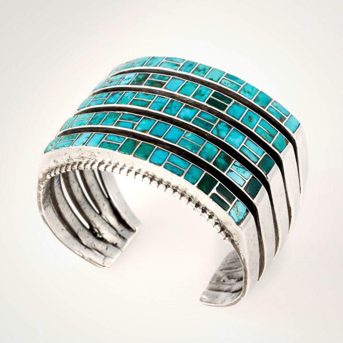 Turquoise Inlay Cuff